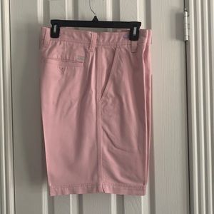 IZOD Pink Salt Water Flat Front Shorts